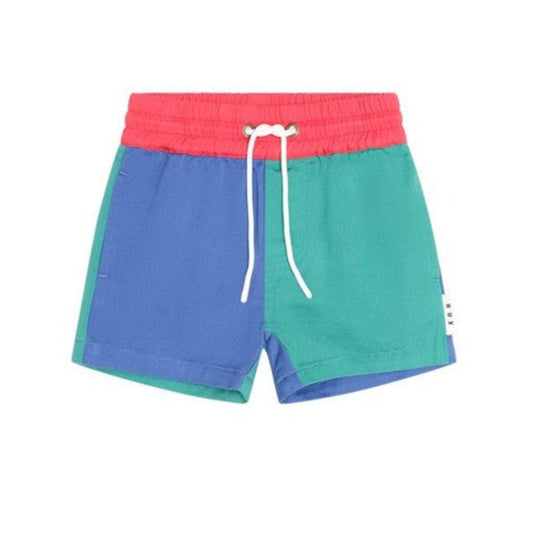 Huxbaby Colour Block Twill Short