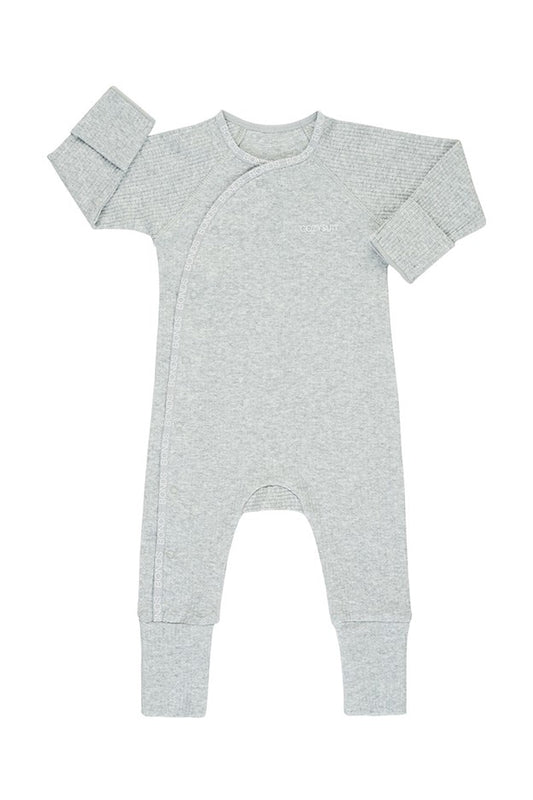 Bonds Newbies Coverall Cozysuit Grey Marle
