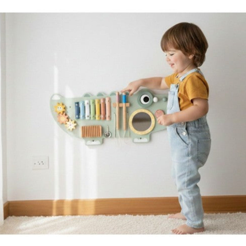 Tooky Toys Crocodile Wall Activity Toy