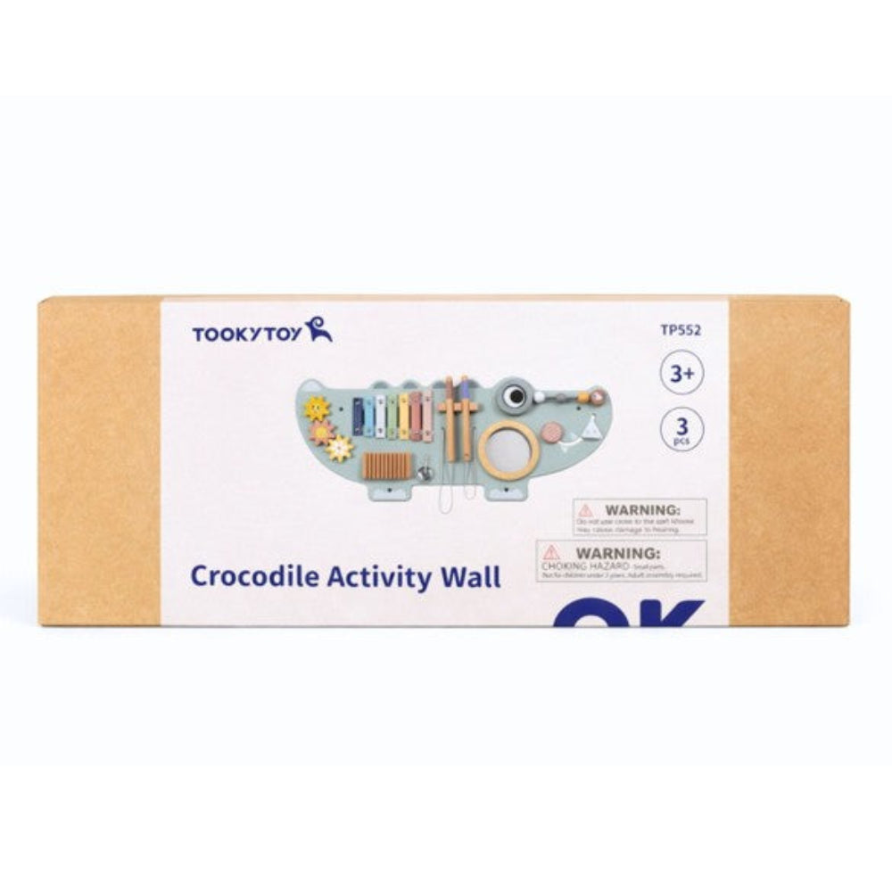 Tooky Toys Crocodile Wall Activity Toy