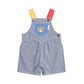 Huxbaby Classic Stripe Short Overalls