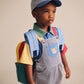 Huxbaby Classic Stripe Short Overalls