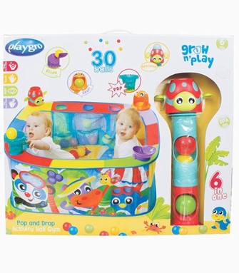 Playgro Pop and Drop Activity Ball Gym