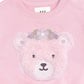 Huxbaby Daisy Furry Bear Sweatshirt