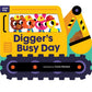 Mini Me - Shaped Board Book - Digger's Busy Day
