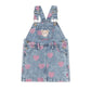 Huxbaby Dreamy Denim Hearts Pinafore
