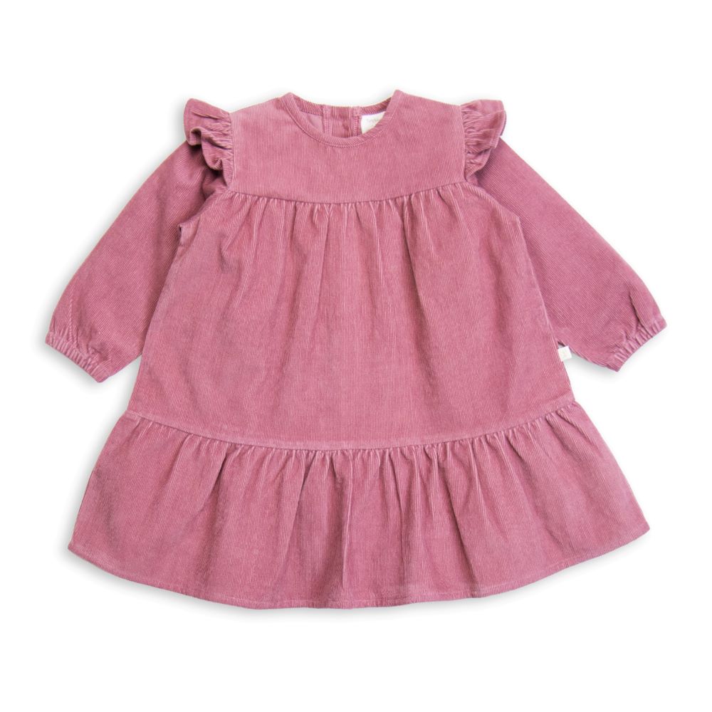 Tiny Twig Corduroy Dress - Rose - Infant