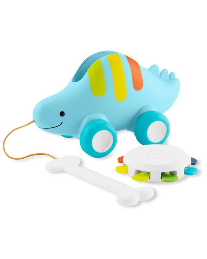 Skip Hop Explore & More Dinosaur 3-in-1 Musical Pull Toy