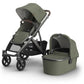 UPPAbaby VISTA V3 with Bassinet - Meadow Green - Evelyn