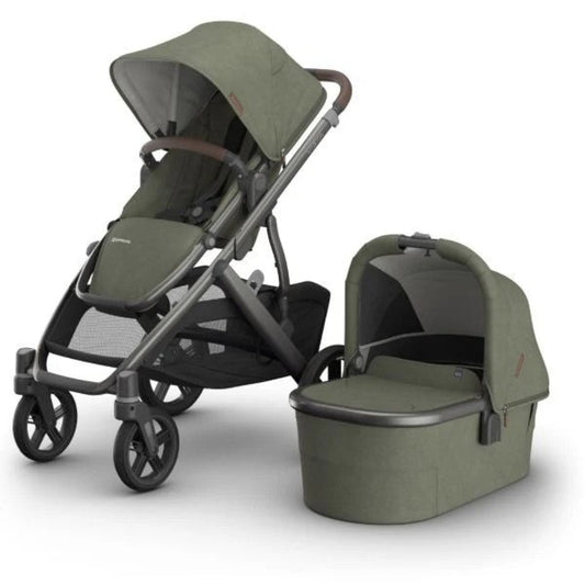 UPPAbaby VISTA V3 with Bassinet - Meadow Green - Evelyn