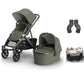 UPPAbaby VISTA V3 with Bassinet - Evelyn with BONUS Upper Adaptors and Bevvy Bag