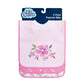 Big Softies Bib Popover 3 Pk - Floral