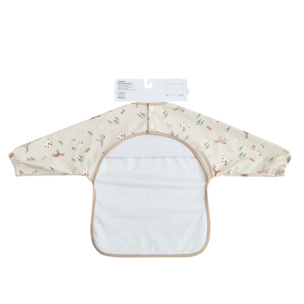 Big Softies Long Sleeve Bib - Farm