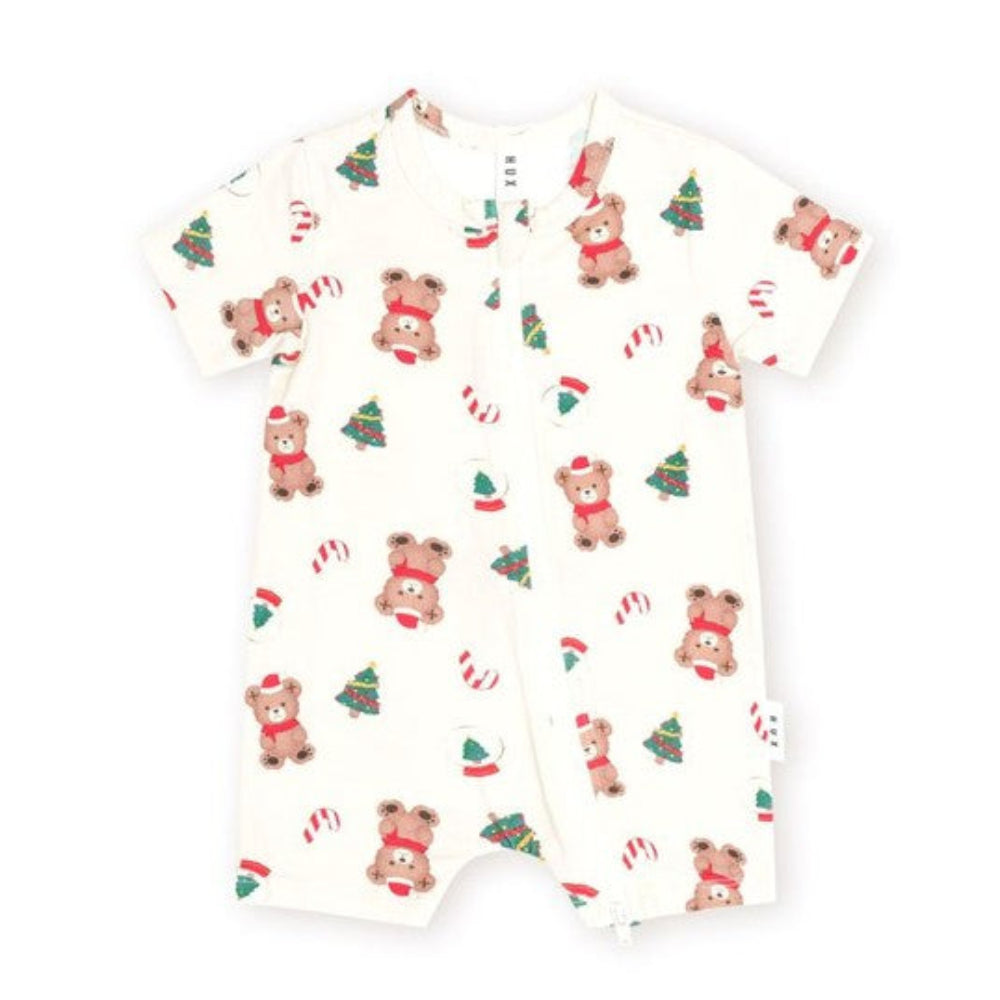 Huxbaby Festive Hux Zip Romper