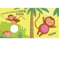 Squeaky Plush Board Book - Five Silly Monkeys
