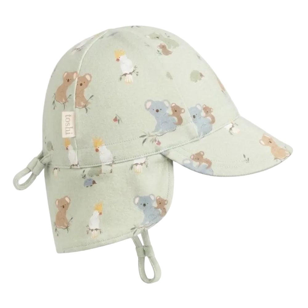 Toshi Flap Cap Arcadia - Gumnut Babies Eucalypt
