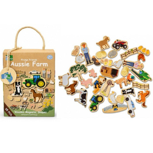 Koala Dream Fridge Friends - Magnetic Australian Farm - 35 pce