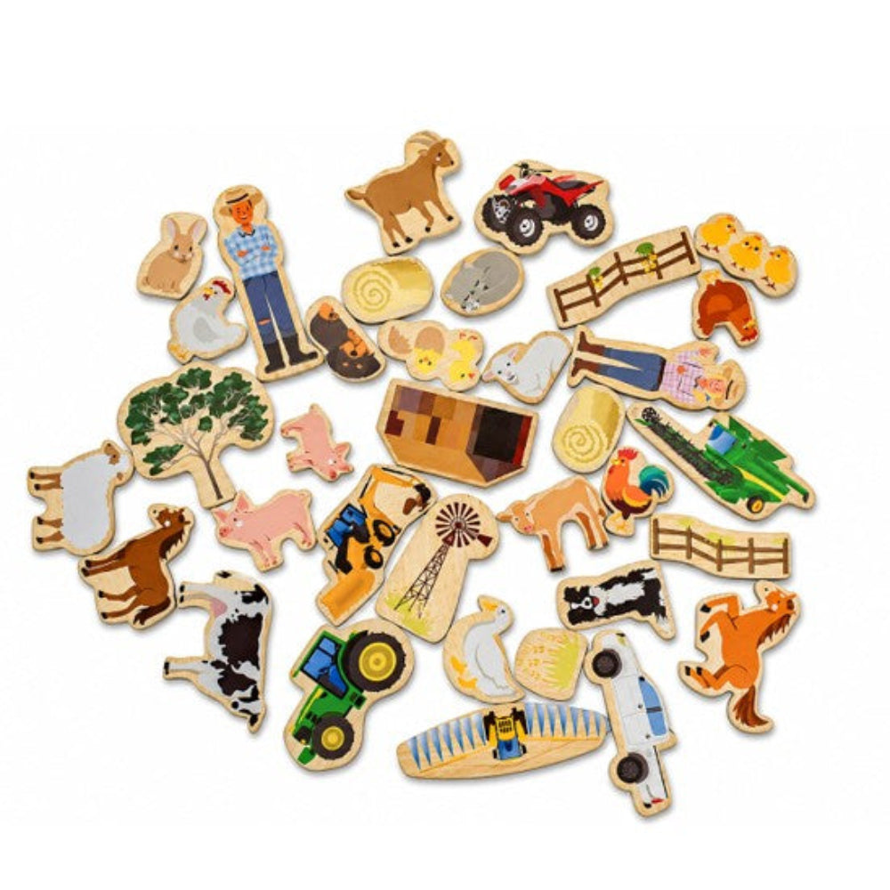 Koala Dream Fridge Friends - Magnetic Australian Farm - 35 pce