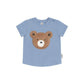 Huxbaby Furry Hux T Shirt Cornflower