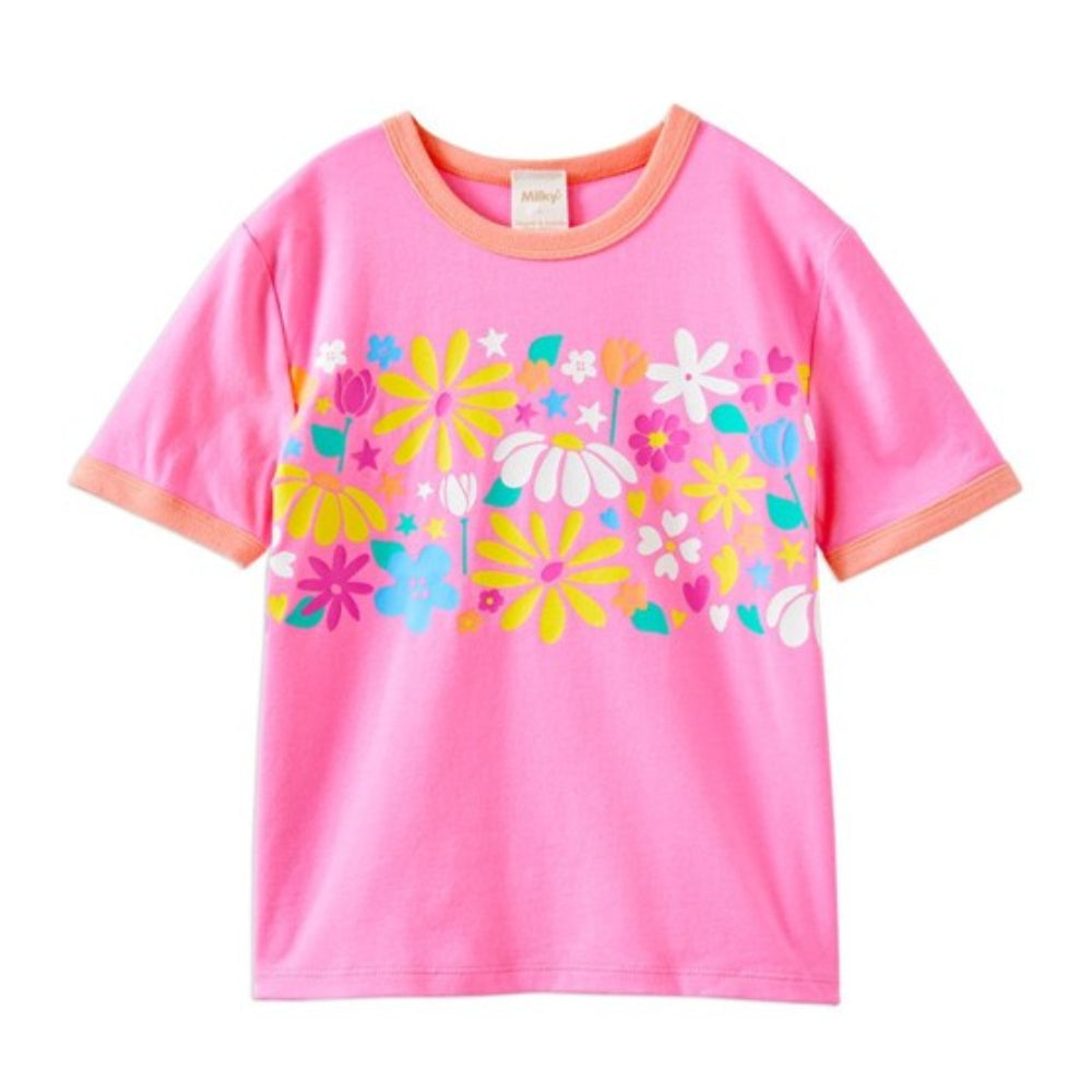 Milky Clothing Groovy Garden Tee - Girls