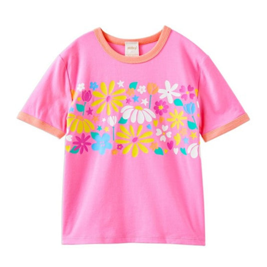 Milky Clothing Groovy Garden Tee - Girls