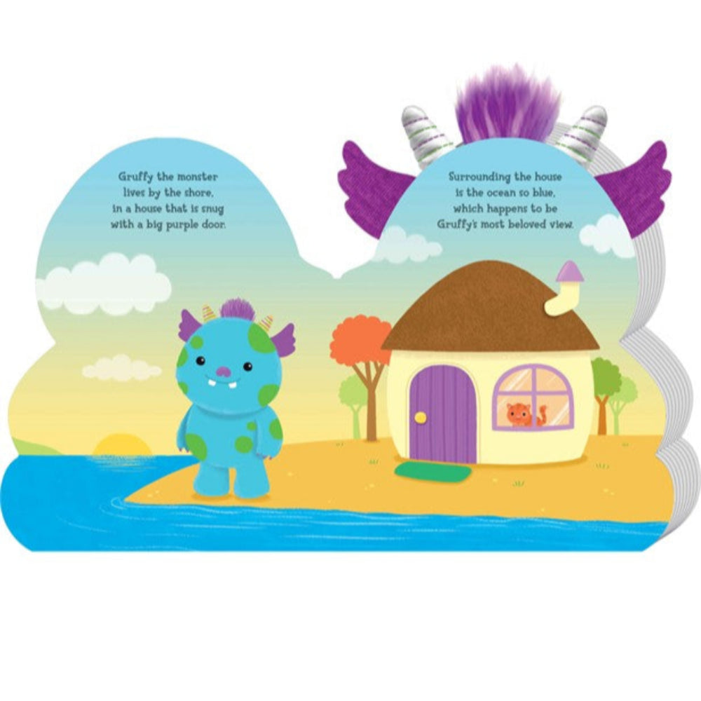Chunky Plush Book - Gruffy the Monster