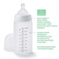 New Beginnings Classic Glass Bottle with Silicone Outer - 240 ml Twin Pack
