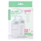 New Beginnings Classic Glass Bottle with Silicone Outer - 240 ml Twin Pack