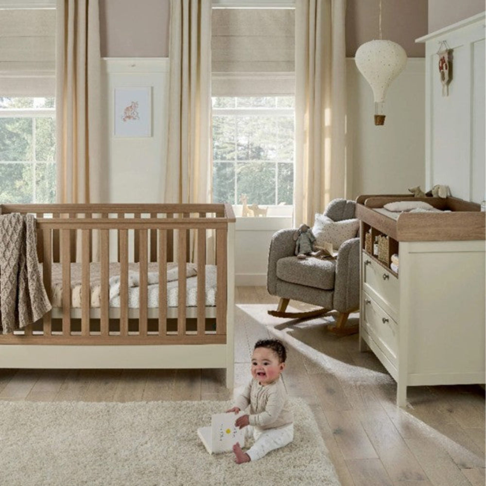 Mamas & Papas Harwell Cot Bundle - 5 pce - Cashmere
