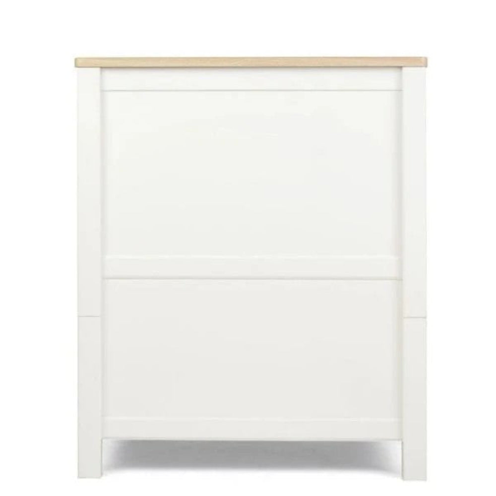 Mamas & Papas Harwell Cot Bed - White/Natural