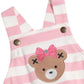 Huxbaby Strawberry Stripe Playsuit
