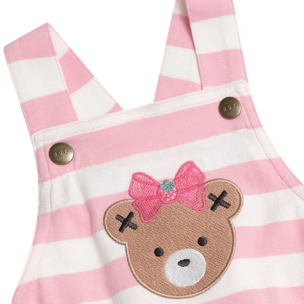 Huxbaby Strawberry Stripe Playsuit