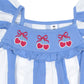 Huxbaby Seaside Cherry Stripe Playsuit
