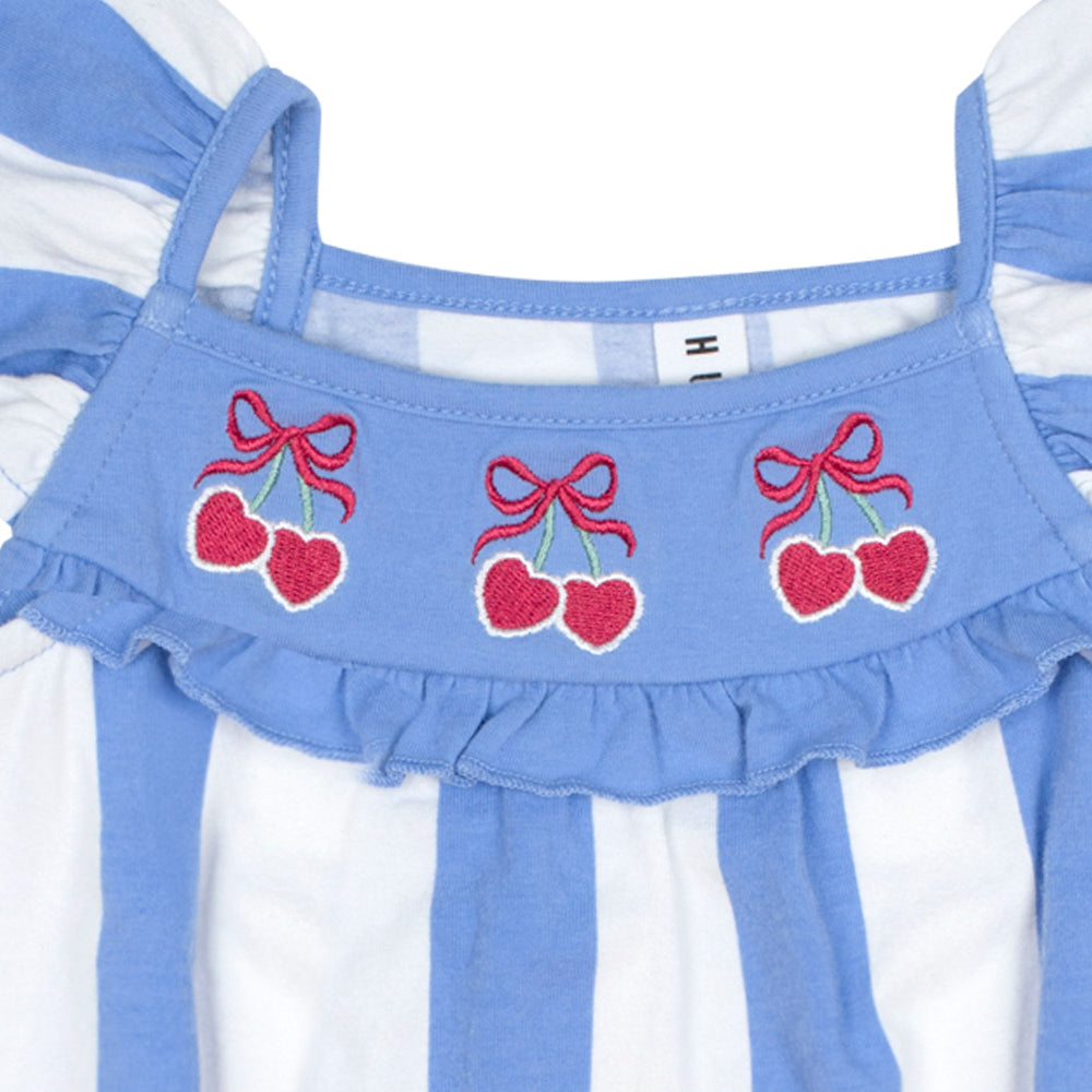 Huxbaby Seaside Cherry Stripe Playsuit