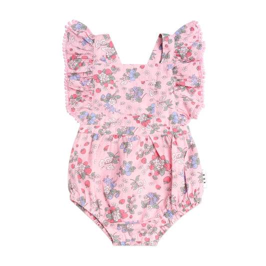 Huxbaby Strawberry Garden Playsuit