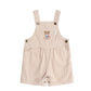 Huxbaby Sandbox Stripe Short Overalls