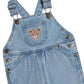 Huxbaby Dreamy Denim Short Overalls