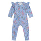 Huxbaby Strawberry Garden Zip Romper