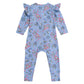 Huxbaby Strawberry Garden Zip Romper
