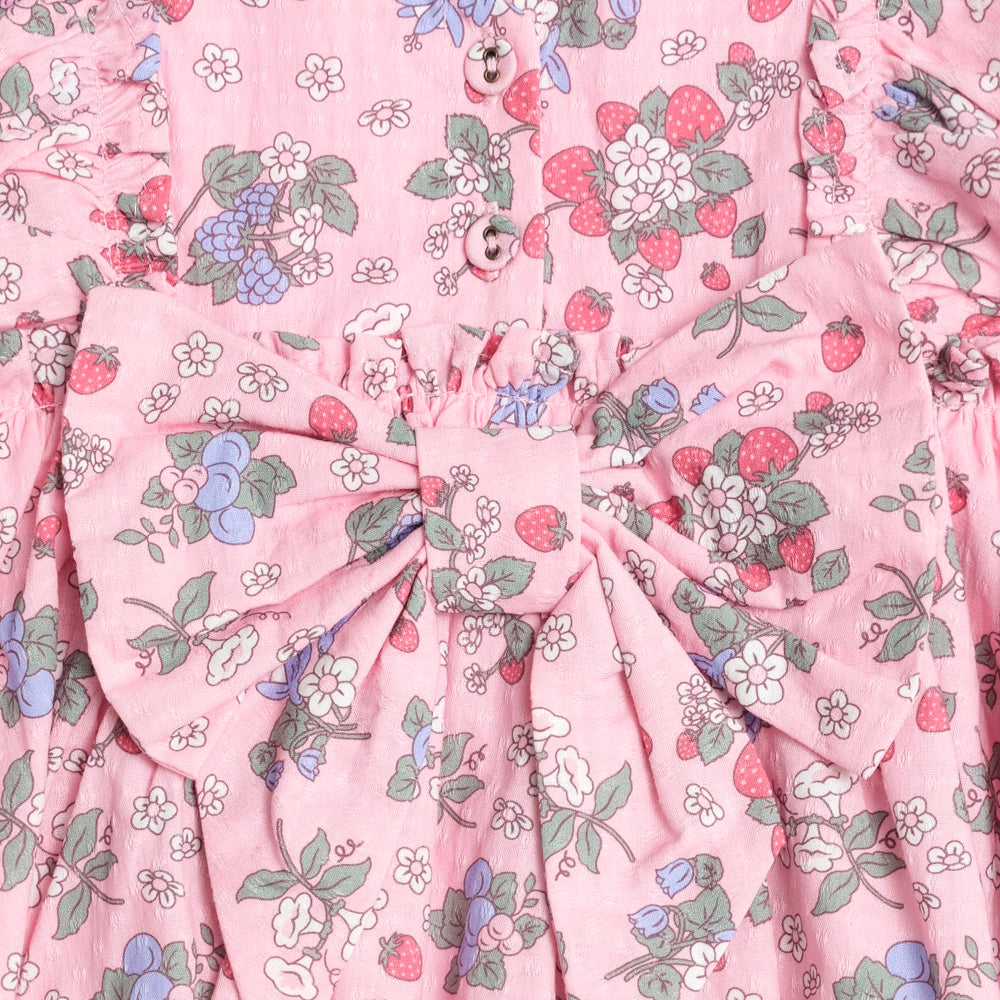 Huxbaby Strawberry Garden Sunday Best Dress