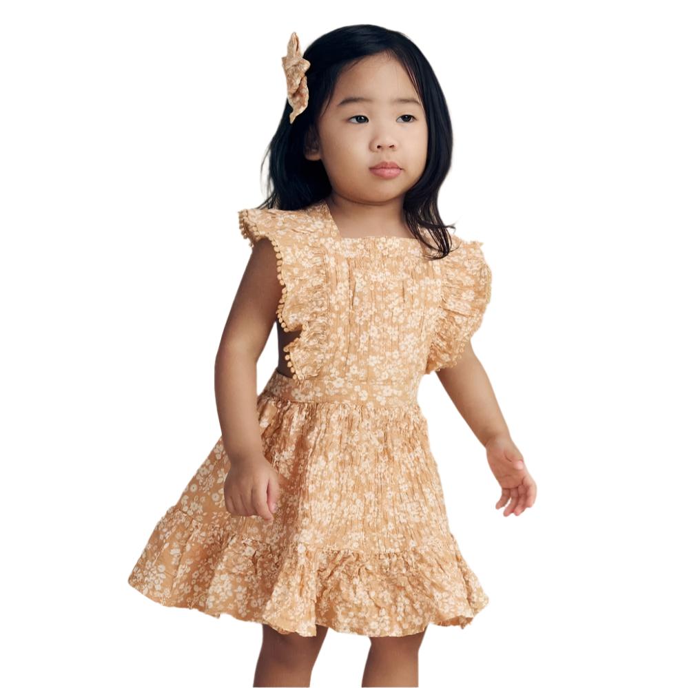 Huxbaby Floral Warm Glow Dress