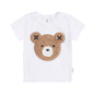Huxbaby Furry Huxbear Crisp White Tee