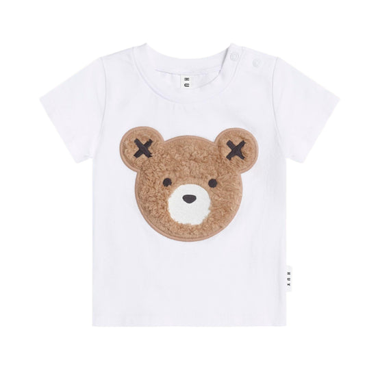 Huxbaby Furry Huxbear Crisp White Tee