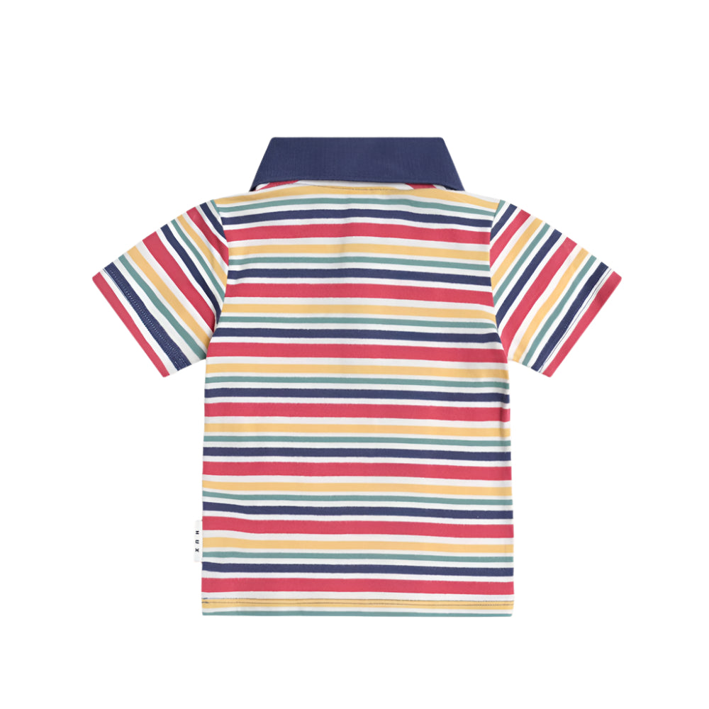 Huxbaby Polo Tee Vintage Stripe