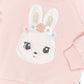 Huxbaby Blossom Fur Bunny Sweatshirt - Pink Pearl