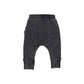 Huxbaby Pocket Drop Crotch Pant - Washed Black