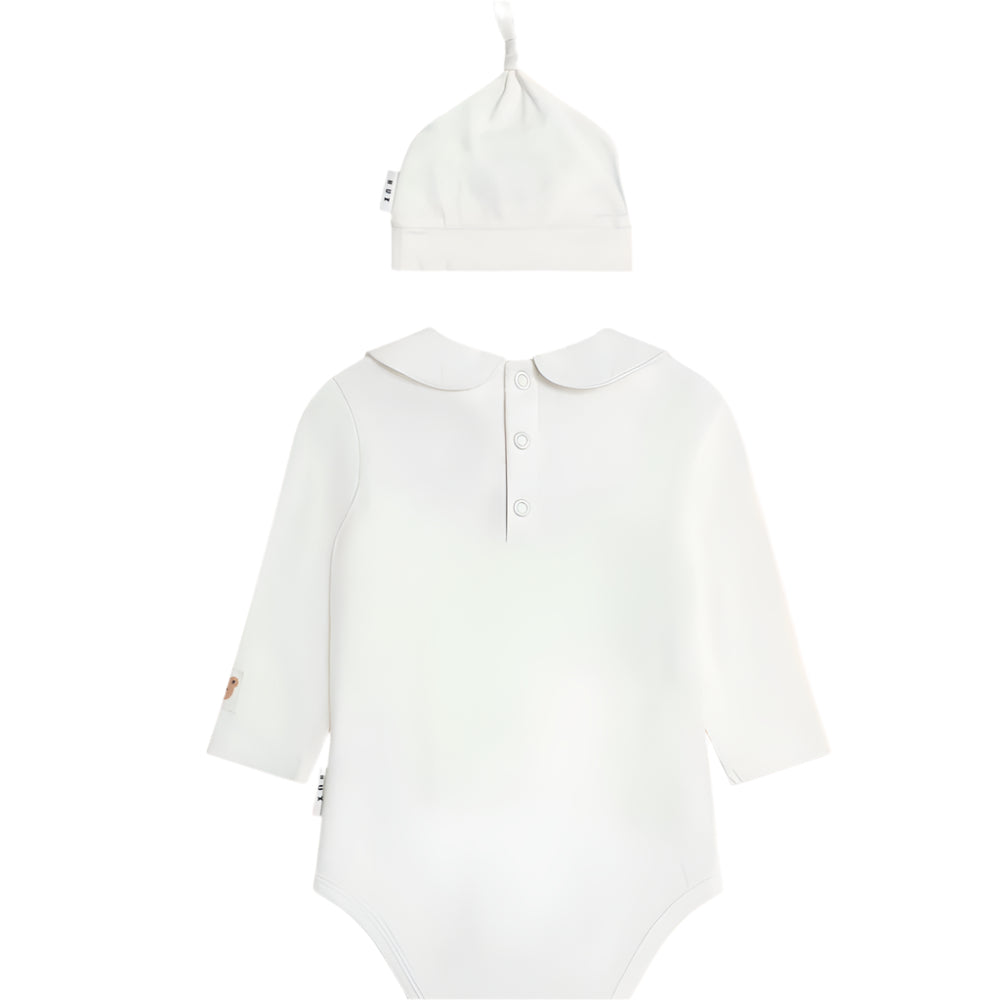 Huxbaby Babys First Outfit Romper & Hat