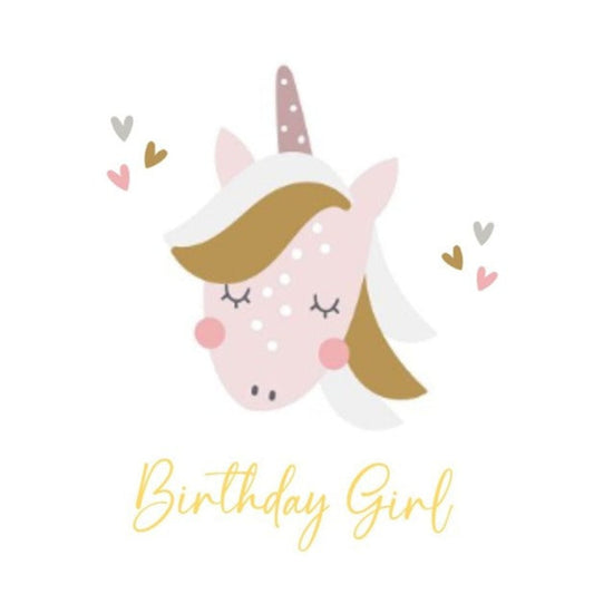Petite Vous Birthday Card - Unicorn