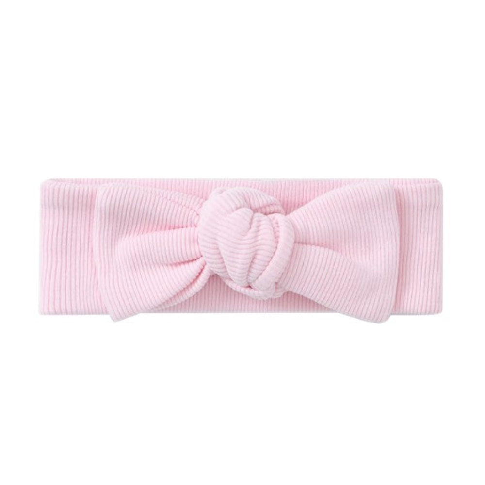 Cracked Soda Scarlett Ribbed Headband - Pink