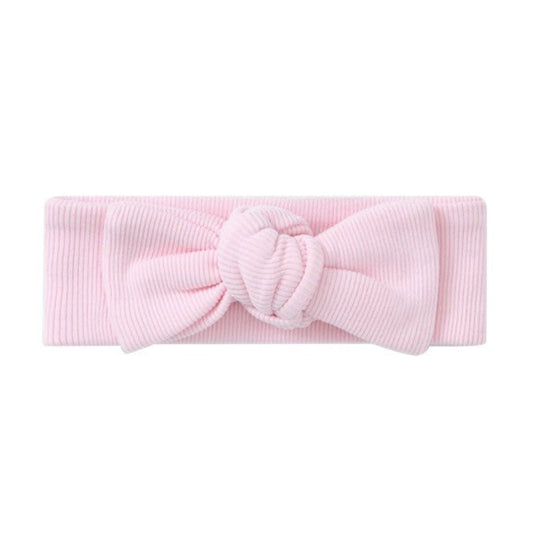 Cracked Soda Scarlett Ribbed Headband - Pink